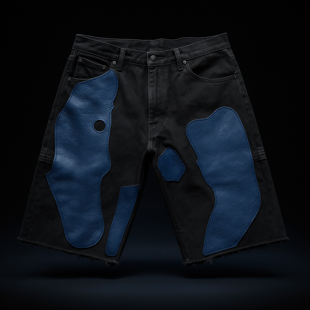 PATCHED JORTS ROYAL